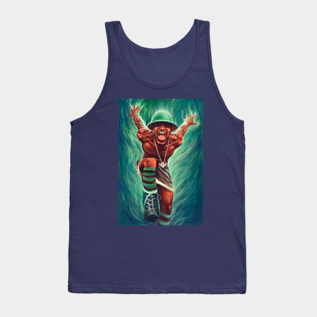 Andre 3000 Green Tank Top by mandibasah88